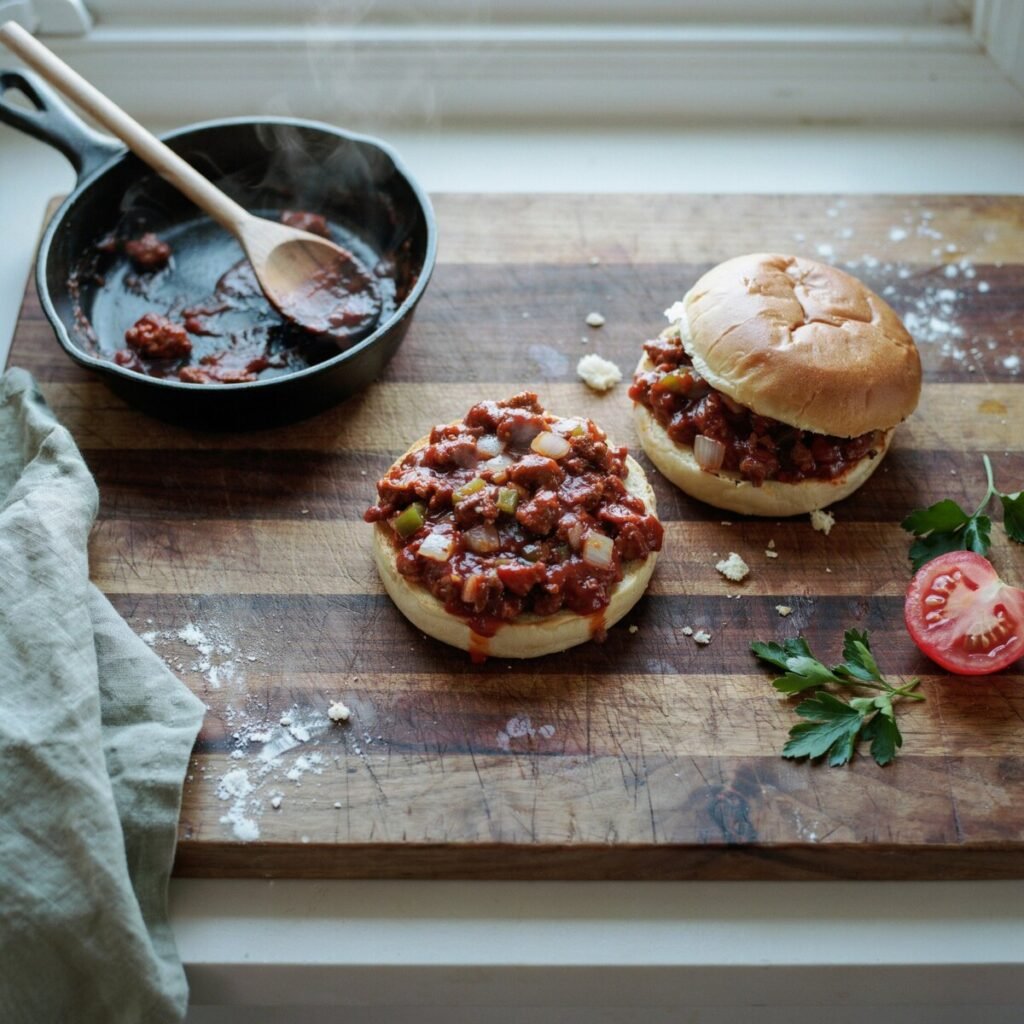 Sloppy Joes Sweet and Tangy