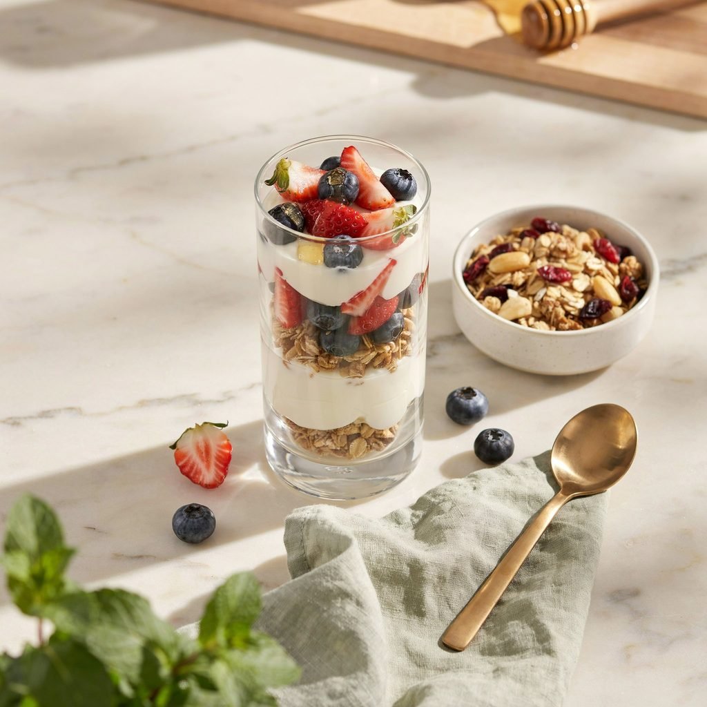 Greek Yogurt Parfait Breakfast