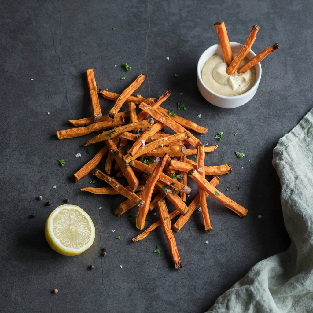 Crispy Baked Sweet Potato Fries
