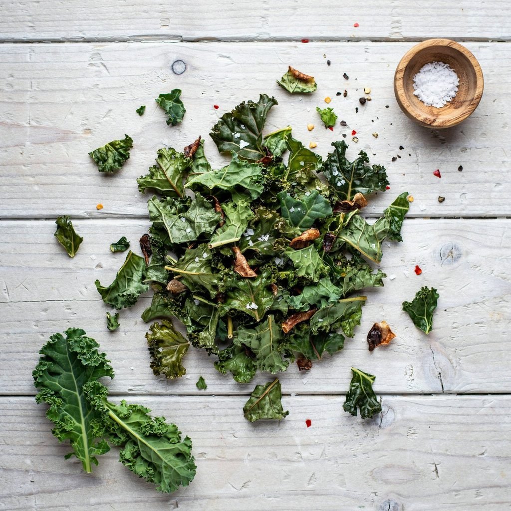 Crispy Oven-Baked Kale Chips
