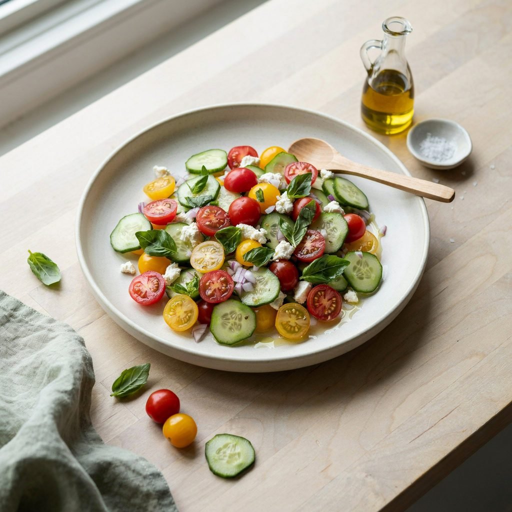 Cucumber Tomato Salad